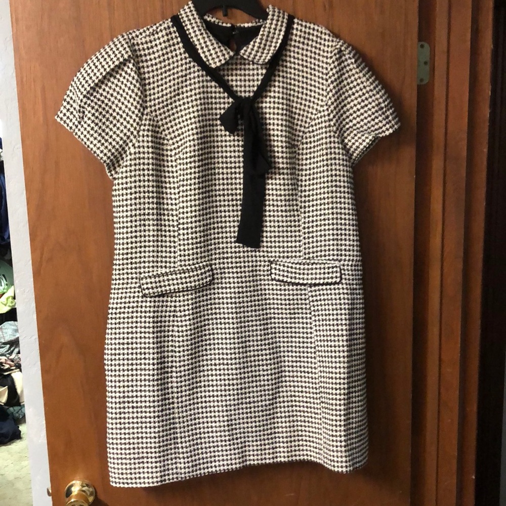 ModCloth Tweet dress with bow